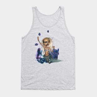 Sweet little mermaid Tank Top